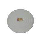 Placa de Pizza 8X30cm em Polietileno Recartilhada Branca 140 Pronyl