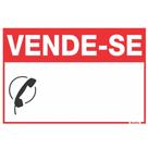 Placa De Poliestireno 20x30 ""vende-se"" - 250cn - Sinalize Placa De Poliestireno 20x30 "vende-se" 250cn