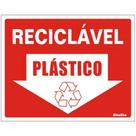 Placa de Poliestireno Auto-Adesiva 20x15cm Reciclável Plástico - 220 BK - SINALIZE