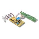Placa de potência com interface compatível com lavadoras Brastemp BWC07A/AB / BWC08A/AB / BWC09A/AB Versões 1/2/3 - Bivolt