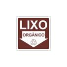 Placa de PVC 3mm LIXO ORGANICO 30cmX30cm