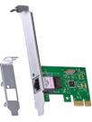 Placa De Rede 10/100/1000 Pci-e Prv1000e Com Suporte Low Profile