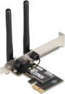 Placa De Rede Wifi Pci Express Wireles Pc 300mbps 2 Antenas