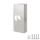 Placa de reforço de porta NAUBEA em aço inoxidável 1-3/8