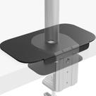 Placa de reforço para montagem em monitor MountEck Steel Black