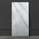 Placa de Revestimento Flexivel Marmore Branco Gelo 30x60cm