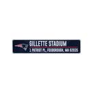 Placa de rua FOCO NFL Stadium oficialmente licenciada 20x10cm