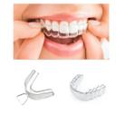 Placa De Silicone Anti Bruxismo Termo-moldável Tam Universal