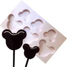 Placa de Silicone Mickey 3,5cm e 5,5cm