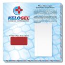 Placa de silicone queimados e cicatriz 10x20cm kelogel