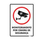 Placa de Sinalização 200x150mm CÂMERA DE SEGURANÇA Ref PS650 ENCARTALE Placa de Sinalização 200x150mm CÂMERA DE SEGURANÇA Ref PS650 ENCARTALE