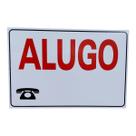 Placa DE Sinalização 30x20 FRASE Alugo, locação Placa DE Sinalização 30x20 FRASE Alugo, locação