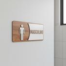 Placa De Sinalização Banheiro Masculino Placa De Sinalização Banheiro Masculino
