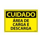 Placa De Sinalização Cuidado Área De Carga E Descarga 30x20 Ecom IA - SC86 F9e Placa De Sinalização Cuidado Área De Carga E Descarga 30x20 Ecom IA - SC86 F9e