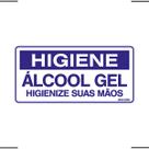 Placa De Sinalização Higiene Álcool Gel Higienize Suas Mãos 20x10 Ekomunike - P-37/1 F9e Placa De Sinalização Higiene Álcool Gel Higienize Suas Mãos 20x10 Ekomunike - P-37/1 F9e