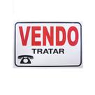 Placa De Sinalizaçao/ indicativa Vendo tratar placa de venda