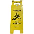 Placa De Sinalização Limpeza Piso Molhado Star Clean