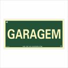 Placa de Sinalização Pavimento Garagem