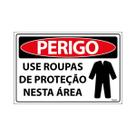 Placa De Sinalização Perigo Use Roupas De Proteção Nesta Área 30x20 Ecom IA - SP35 F9e Placa De Sinalização Perigo Use Roupas De Proteção Nesta Área 30x20 Ecom IA - SP35 F9e