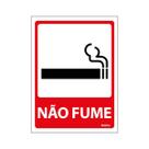 Placa De Sinalização Proibido Fumar 15x20 Ecom IA - P-28 F9e