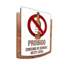 Placa De Sinalização Proibido venda para menores