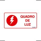 Placa De Sinalização Quadro De Luz 20x10 Ekomunike - X-741 F9e Placa De Sinalização Quadro De Luz 20x10 Ekomunike - X-741 F9e