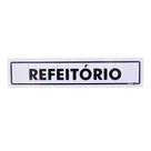 Placa de Sinalização REFEITÓRIO Ref PS37 ENCARTALE