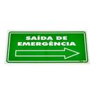 Placa de Sinalização SAÍDA DE EMERGÊNCIA á Direita Ref PS 115 ENCARTALE Placa de Sinalização SAÍDA DE EMERGÊNCIA á Direita Ref PS 115 ENCARTALE