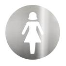 Placa de Sinalização Sanitário Feminino Biovis Placa de Sinalização Sanitário Feminino Biovis
