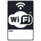Placa de Sinalização WI-FI Senha