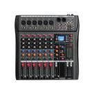 Placa de Som Depusheng DX6 - 6 Canais, USB e Bluetooth - Preta