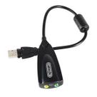 Placa de som externa usb fone + micorofone hb-t130 knup Placa de som externa usb fone + micorofone hb-t130 knup