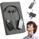 Placa de som sem fio, fones de ouvido de transmissão ao vivo, placa de som sem fio, fones de ouvido para transmissão ao vivo e edição de áudio, fones de ouvido Bluetooth com faixa de pescoço à prova d'água com display, canto adequado (preto) Placa de som sem fio, fones de ouvido de transmissão ao vivo, placa de som sem fio, fones de ouvido para transmissão ao vivo e edição de áudio, fones de ouvido Bluetooth com faixa de pescoço à prova d'água com display, canto adequado (preto)