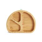 Placa de Sucção Dividida Munchkin Bambou - Eco-Friendly e de Bambu