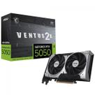 Placa de Vídeo MSI NVIDIA GeForce RTX 5050 Ventus 2x OC, 8GB, GDDR6, DLSS, Ray Tracing, 912-V538-010 Placa de Vídeo MSI NVIDIA GeForce RTX 5050 Ventus 2x OC, 8GB, GDDR6, DLSS, Ray Tracing, 912-V538-010