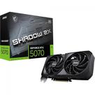 Placa de Vídeo MSI NVIDIA GeForce RTX 5070 Shadow 2X OC, 12GB, GDDR7, DLSS, Ray Tracing, 912-V532-076
