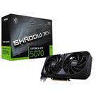 Placa De Vídeo Msi Rtx 5070 Shadow Oc 2x 12gb Gddr7 192 Bit Bit Ray Tracing Dlss 4 912-v532-011