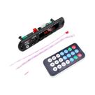 Placa Decodificadora De Áudio Sem Fio 9V 12V Para Rádio Automotivo MP3 WMA Com USB, TF, Bluetooth E