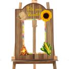 Placa Decoração Interativa Festa Junina Arraiá São João Quadrilha MDF Adesivado 40x60cm