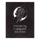 Placa Decorativa 19x24 Frase O Essencial é Invisível aos Olhos para Sala Escritório Consultório