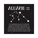 Placa Decorativa 20x20 Coleção Signos do Zodíaco Horóscopo Signo de Aquário Placa Decorativa 20x20 Coleção Signos do Zodíaco Horóscopo Signo de Aquário