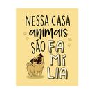 Placa Decorativa 20x25 Frase Pet Cachorro Família Placa Decorativa 20x25 Frase Pet Cachorro Família