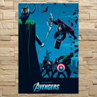 Placa decorativa 28x20 cm - tema loki (avengers)