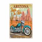 Placa Decorativa Arizona Bora To Ride PD075 Davys Creative Placa Decorativa Arizona Bora To Ride PD075 Davys Creative
