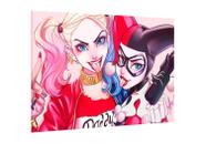 Placa decorativa - arlequina harley quinn dc comics