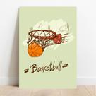 Placa Decorativa Basket