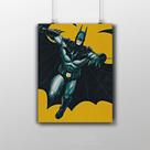 Placa Decorativa Batman HQ Poster