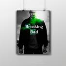 Placa Decorativa Breaking Bad poster série - Walter White Placa Decorativa Breaking Bad poster série - Walter White