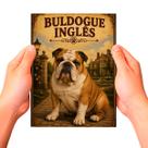 Placa Decorativa Buldogue Inglês Cachorro Pet MDF