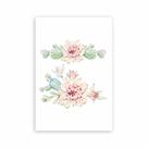 Placa Decorativa Cacto Flores MDF 20x30cm Placa Decorativa Cacto Flores MDF 20x30cm